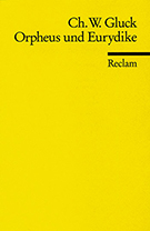 Buchcover Christoph W. Gluck: Orpheus und Eurydike