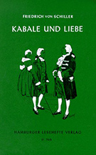 Buchcover Johann Christoph Friedrich von Schiller: Kabale und Liebe