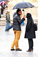 "Umbrella in the rain" - Fotograf: Ed Yourdon