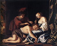 Christiaen van Couwenbergh: The Capture of Samson. Dordrechts Museum, Niederlande